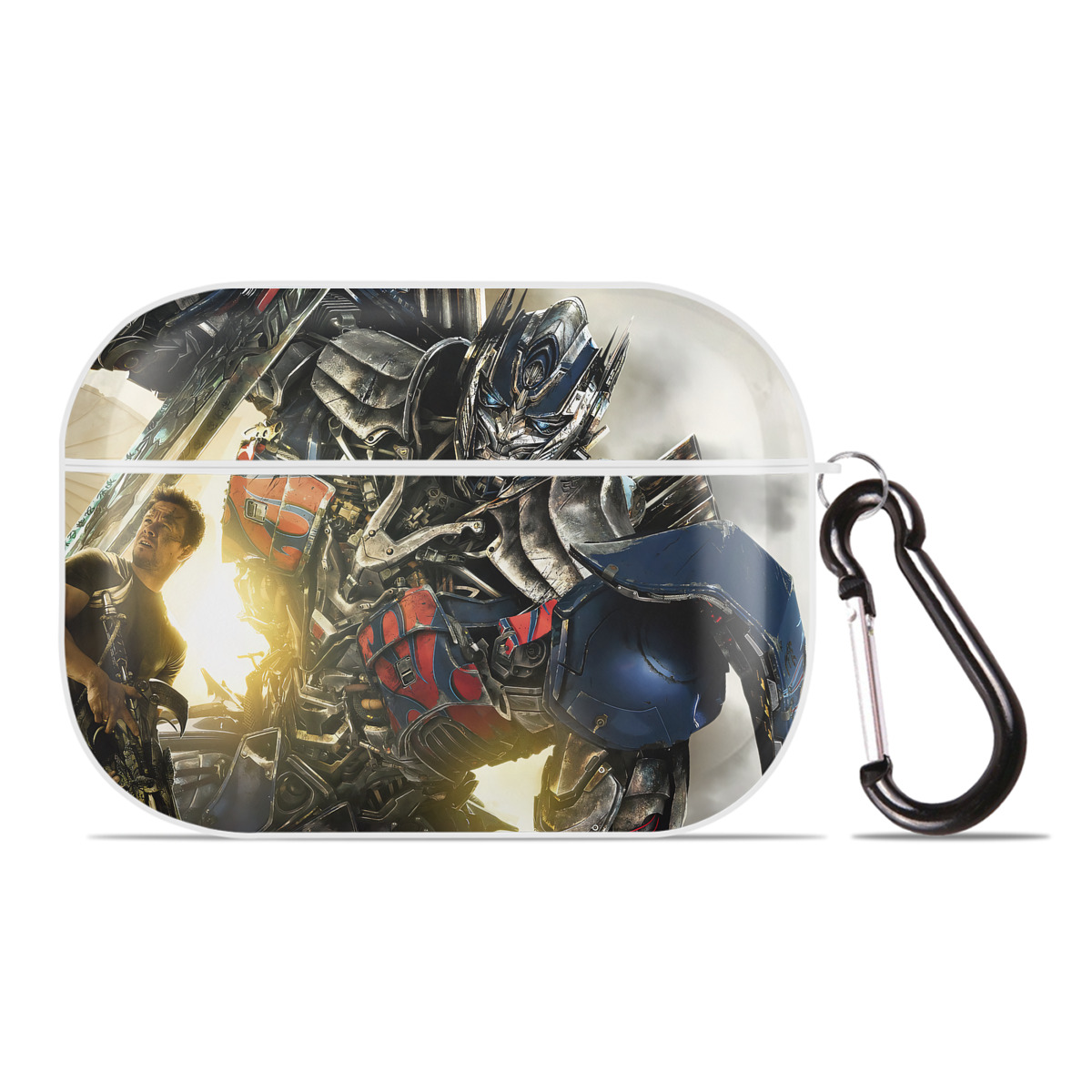 （画像用） Transformers トランスフォーマー 【AirPods Pro用】ハードシェル保護ケース 耐衝撃・防指紋・カラビナ付き商品仕様