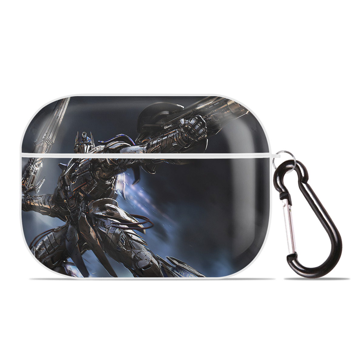 （画像用） Transformers トランスフォーマー 【AirPods Pro用】ハードシェル保護ケース 耐衝撃・防指紋・カラビナ付き商品仕様