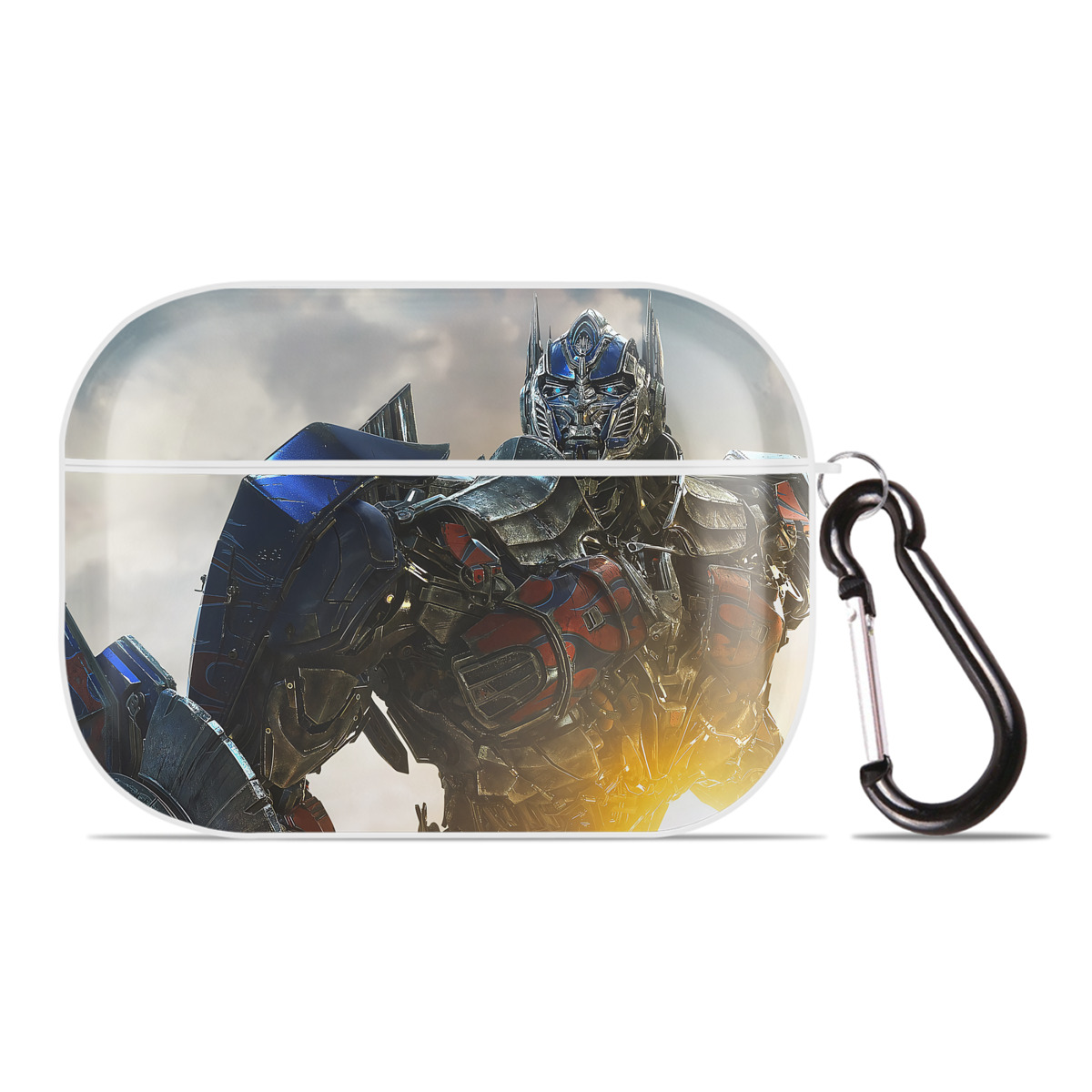 （画像用） Transformers トランスフォーマー 【AirPods Pro用】ハードシェル保護ケース 耐衝撃・防指紋・カラビナ付き商品仕様