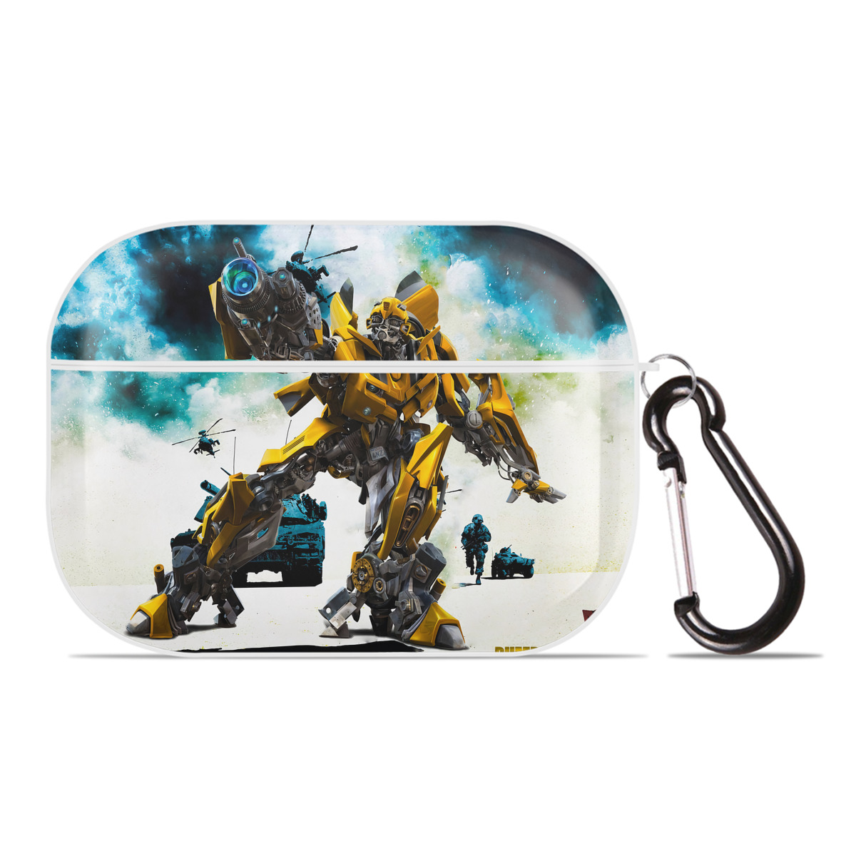 （画像用） Transformers トランスフォーマー 【AirPods Pro用】ハードシェル保護ケース 耐衝撃・防指紋・カラビナ付き商品仕様