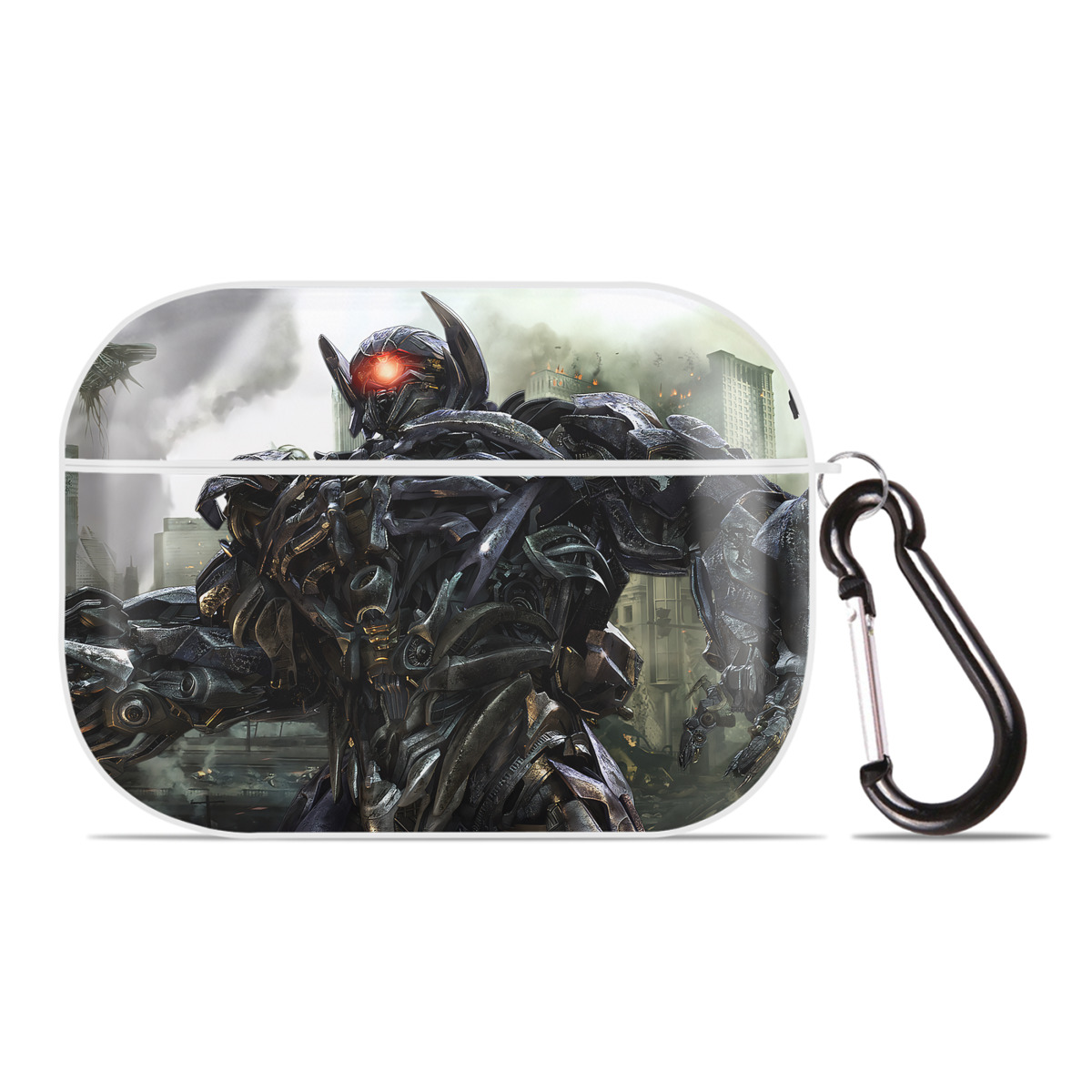 （画像用） Transformers トランスフォーマー 【AirPods Pro用】ハードシェル保護ケース 耐衝撃・防指紋・カラビナ付き商品仕様