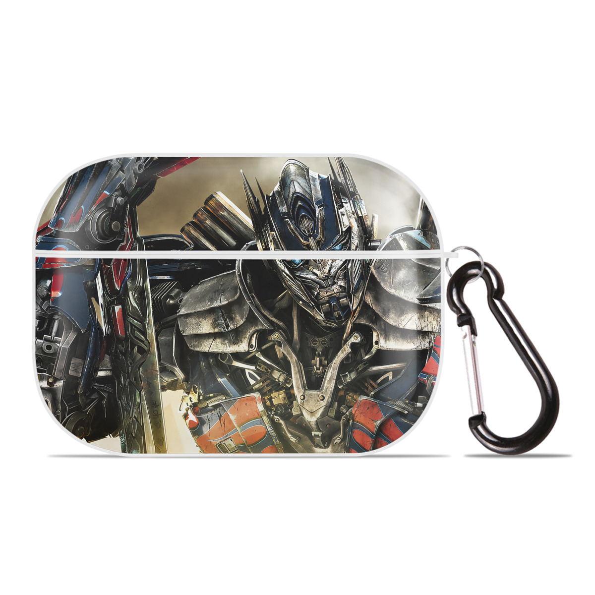 （画像用） Transformers トランスフォーマー 【AirPods Pro用】ハードシェル保護ケース 耐衝撃・防指紋・カラビナ付き商品仕様