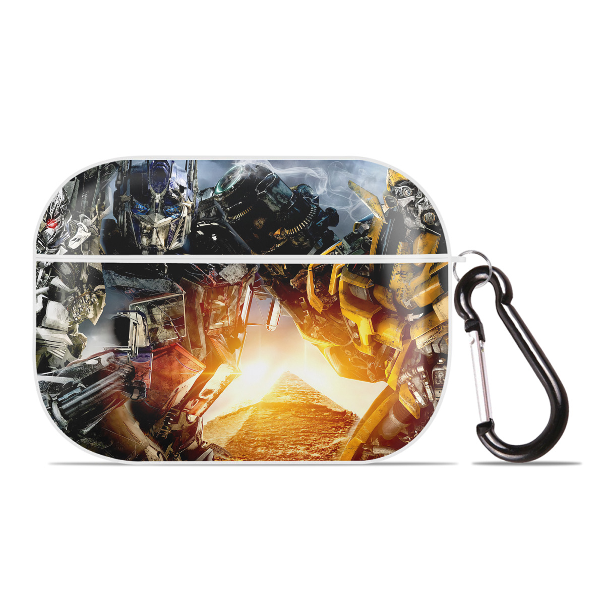 （画像用） Transformers トランスフォーマー 【AirPods Pro用】ハードシェル保護ケース 耐衝撃・防指紋・カラビナ付き商品仕様