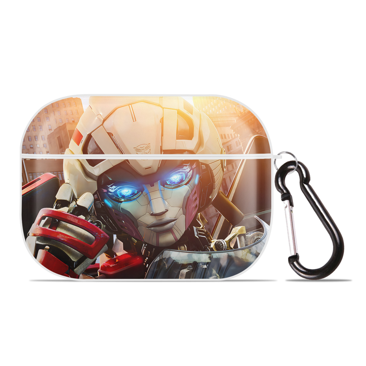 （画像用） Transformers トランスフォーマー 【AirPods Pro用】ハードシェル保護ケース 耐衝撃・防指紋・カラビナ付き商品仕様