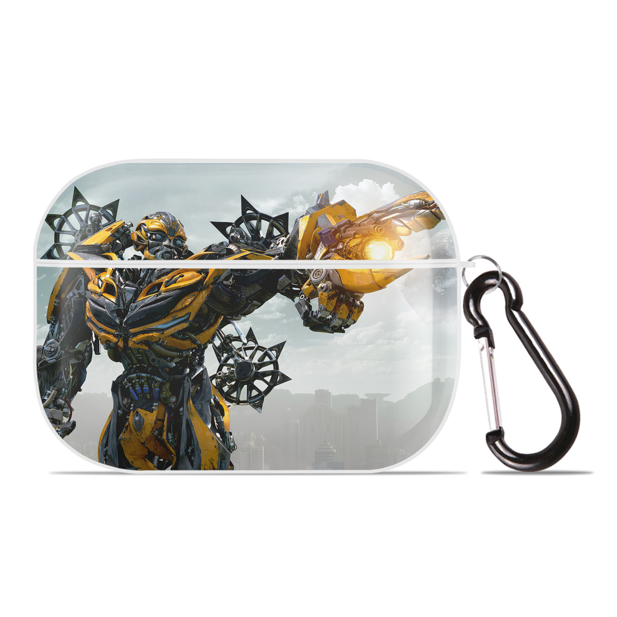 （画像用） Transformers トランスフォーマー 【AirPods Pro用】ハードシェル保護ケース 耐衝撃・防指紋・カラビナ付き商品仕様
