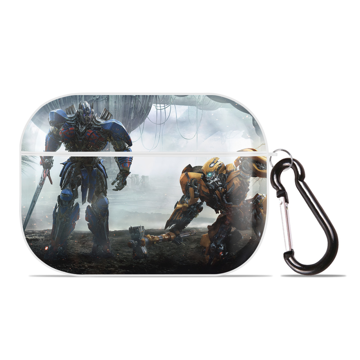 （画像用） Transformers トランスフォーマー 【AirPods Pro用】ハードシェル保護ケース 耐衝撃・防指紋・カラビナ付き商品仕様