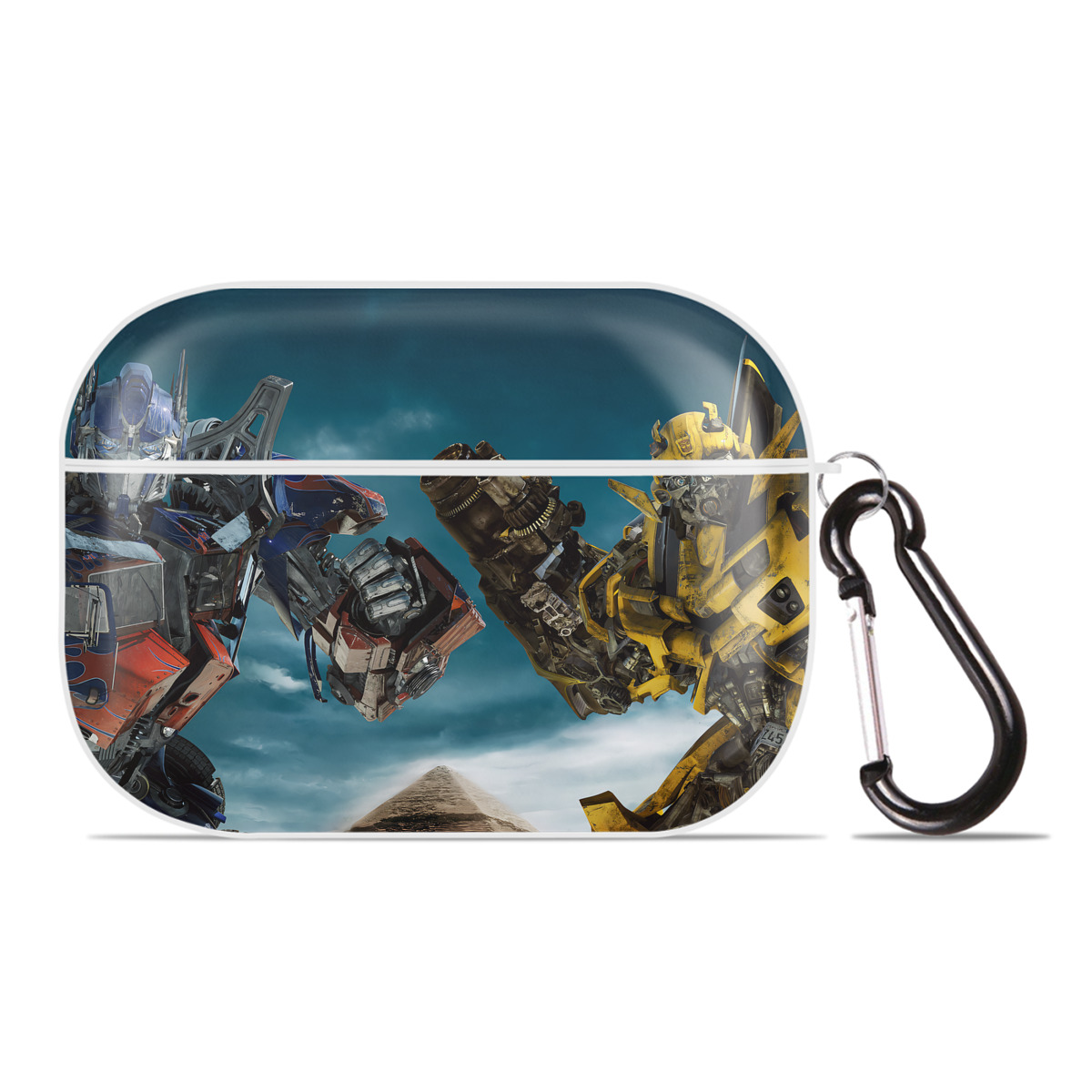 （画像用） Transformers トランスフォーマー 【AirPods Pro用】ハードシェル保護ケース 耐衝撃・防指紋・カラビナ付き商品仕様