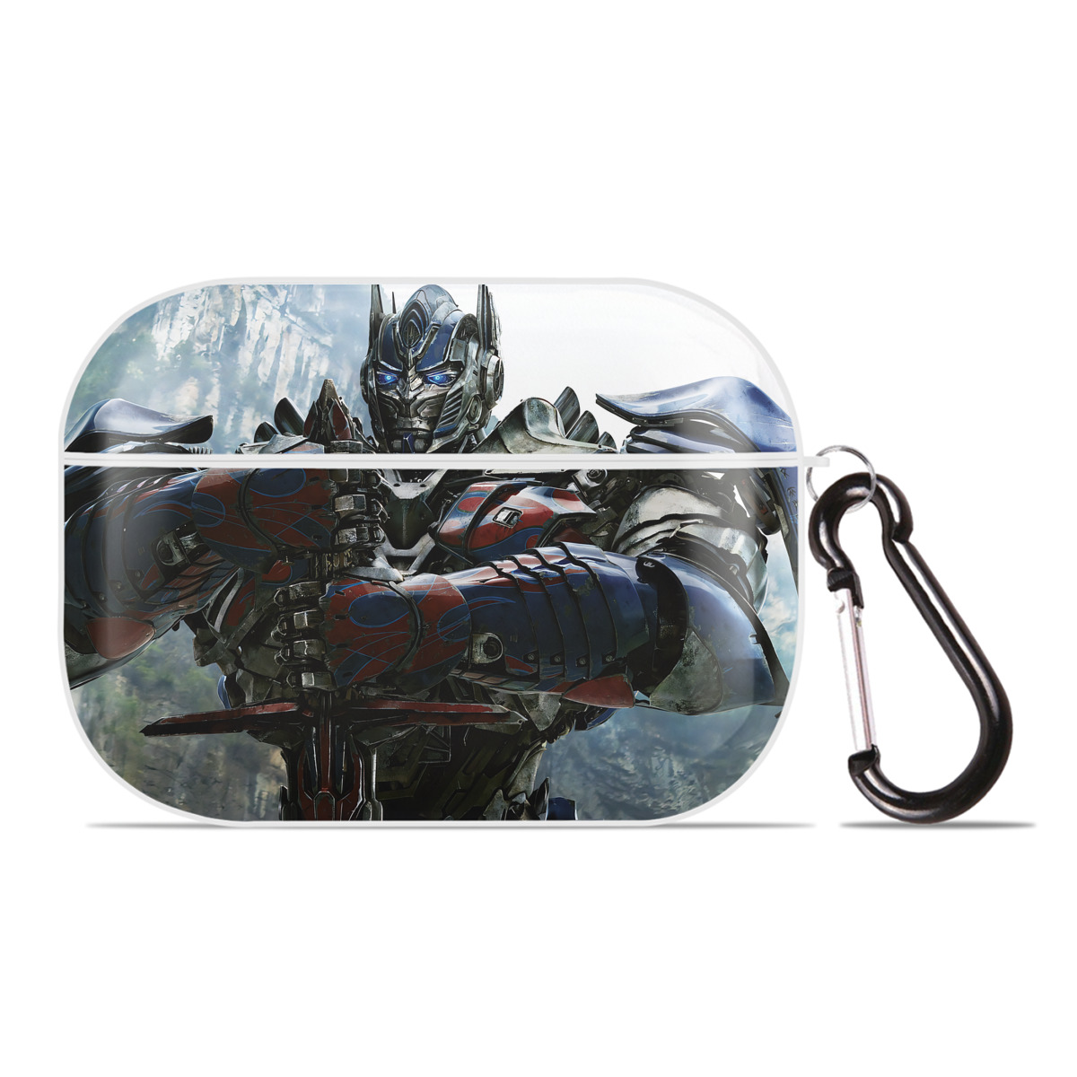 （画像用） Transformers トランスフォーマー 【AirPods Pro用】ハードシェル保護ケース 耐衝撃・防指紋・カラビナ付き商品仕様