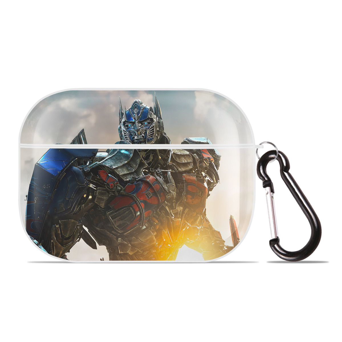 （画像用） Transformers トランスフォーマー 【AirPods Pro用】ハードシェル保護ケース 耐衝撃・防指紋・カラビナ付き商品仕様