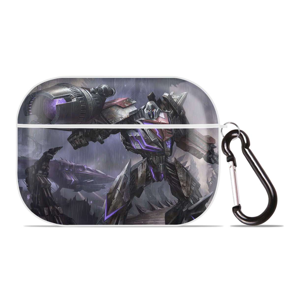 （画像用） Transformers トランスフォーマー 【AirPods Pro用】ハードシェル保護ケース 耐衝撃・防指紋・カラビナ付き商品仕様
