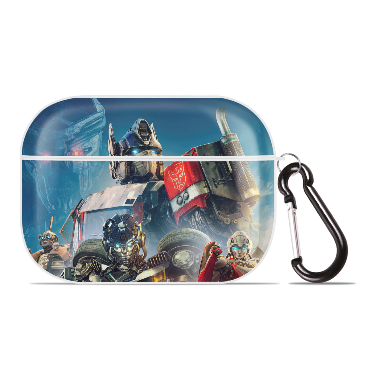 （画像用） Transformers トランスフォーマー 【AirPods Pro用】ハードシェル保護ケース 耐衝撃・防指紋・カラビナ付き商品仕様