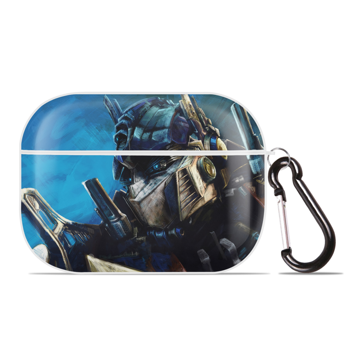 （画像用） Transformers トランスフォーマー 【AirPods Pro用】ハードシェル保護ケース 耐衝撃・防指紋・カラビナ付き商品仕様