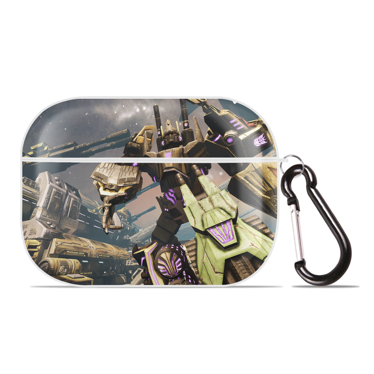 （画像用） Transformers トランスフォーマー 【AirPods Pro用】ハードシェル保護ケース 耐衝撃・防指紋・カラビナ付き商品仕様