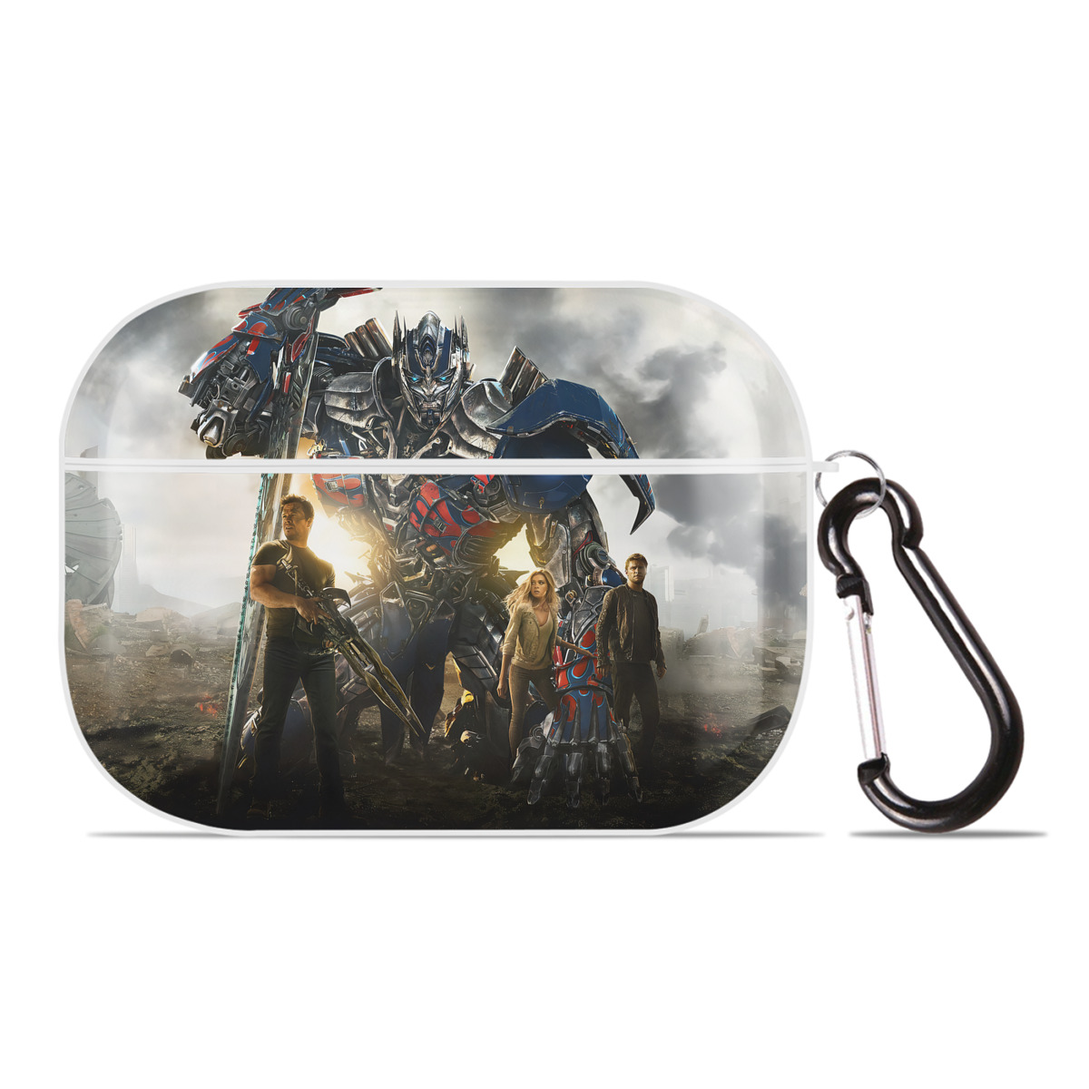 （画像用） Transformers トランスフォーマー 【AirPods Pro用】ハードシェル保護ケース 耐衝撃・防指紋・カラビナ付き商品仕様