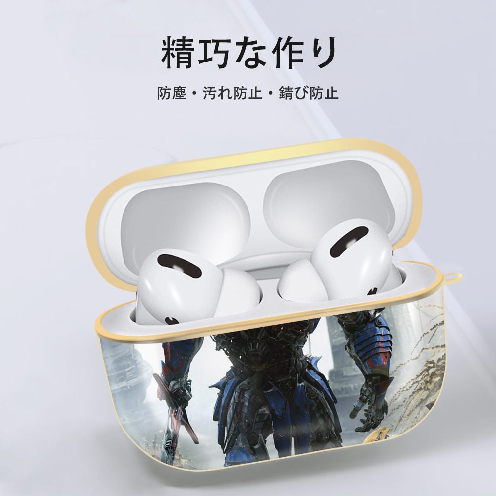 Transformers トランスフォーマー 【AirPods Pro用】ハードシェル保護ケース｜耐衝撃・防指紋・カラビナ付き商品仕様