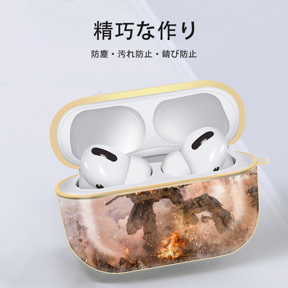 Transformers トランスフォーマー 【AirPods Pro用】ハードシェル保護ケース｜耐衝撃・防指紋・カラビナ付き商品仕様