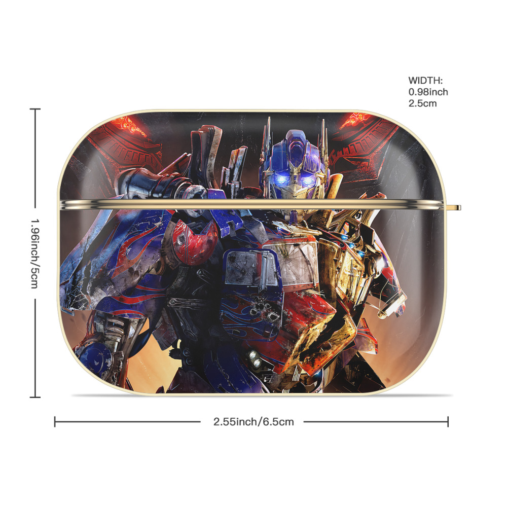 Transformers トランスフォーマー 【AirPods Pro用】ハードシェル保護ケース｜耐衝撃・防指紋・カラビナ付き商品仕様