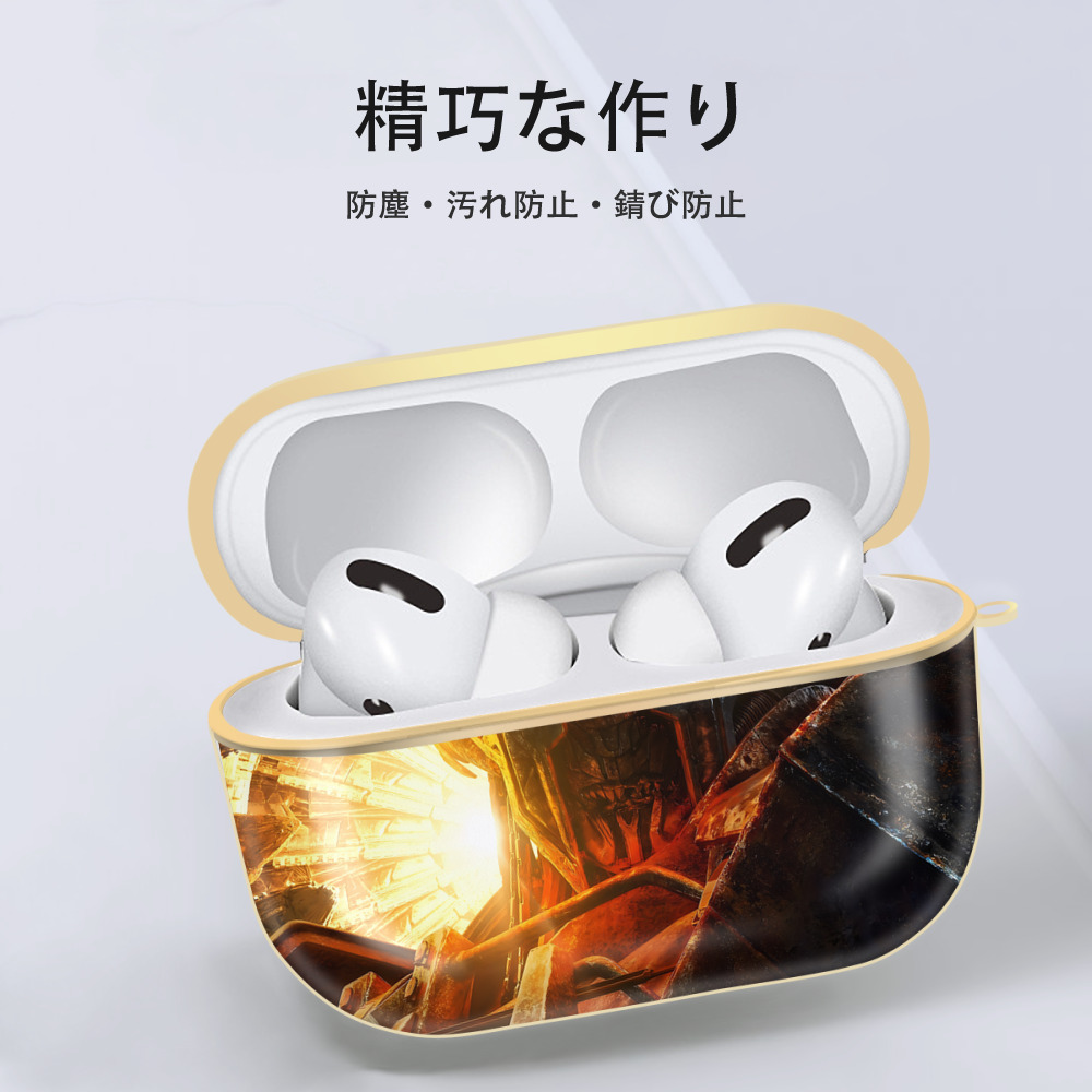 Transformers トランスフォーマー 【AirPods Pro用】ハードシェル保護ケース｜耐衝撃・防指紋・カラビナ付き商品仕様