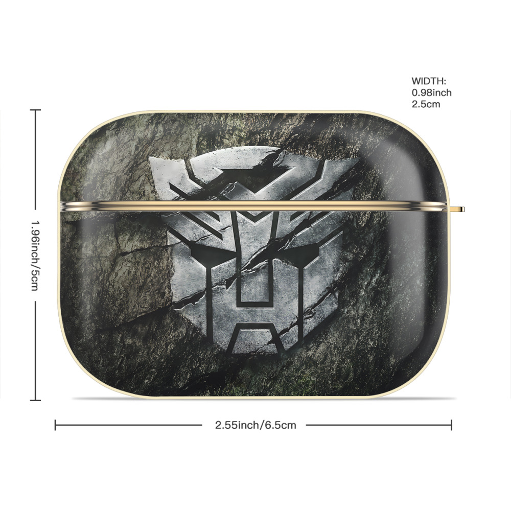 Transformers トランスフォーマー 【AirPods Pro用】ハードシェル保護ケース｜耐衝撃・防指紋・カラビナ付き商品仕様