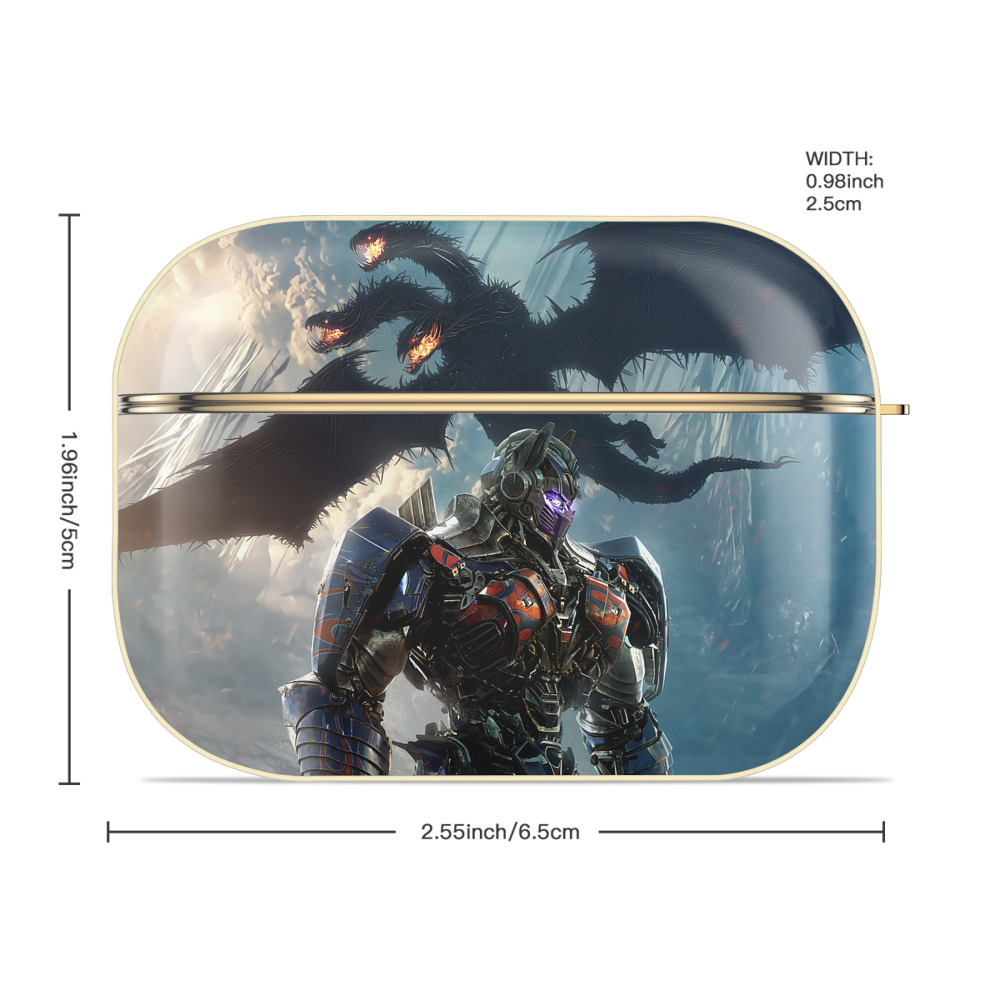Transformers トランスフォーマー 【AirPods Pro用】ハードシェル保護ケース｜耐衝撃・防指紋・カラビナ付き商品仕様
