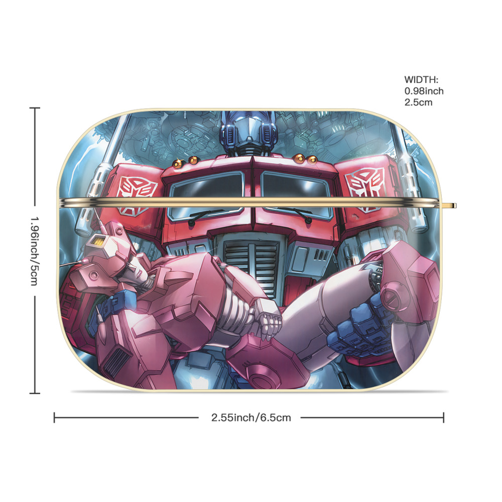 Transformers トランスフォーマー 【AirPods Pro用】ハードシェル保護ケース｜耐衝撃・防指紋・カラビナ付き商品仕様