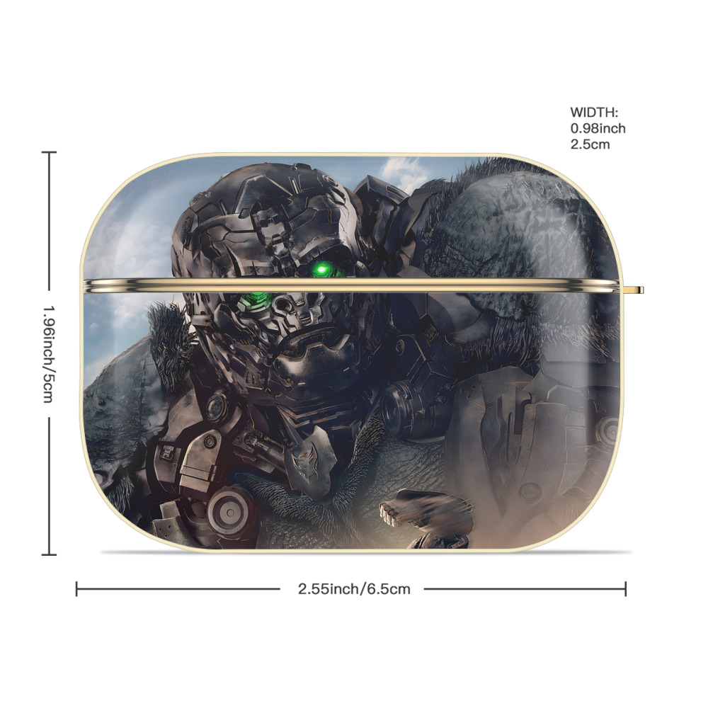 Transformers トランスフォーマー 【AirPods Pro用】ハードシェル保護ケース｜耐衝撃・防指紋・カラビナ付き商品仕様