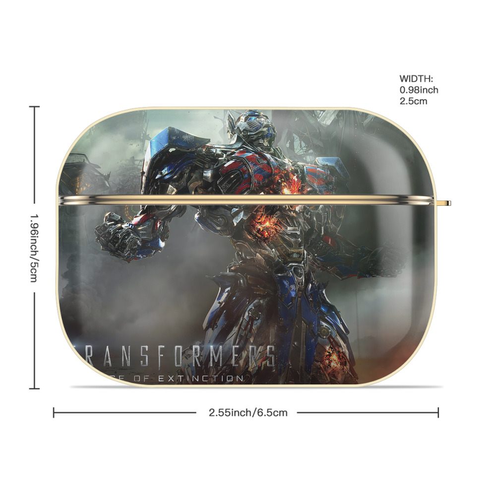 Transformers トランスフォーマー 【AirPods Pro用】ハードシェル保護ケース｜耐衝撃・防指紋・カラビナ付き商品仕様
