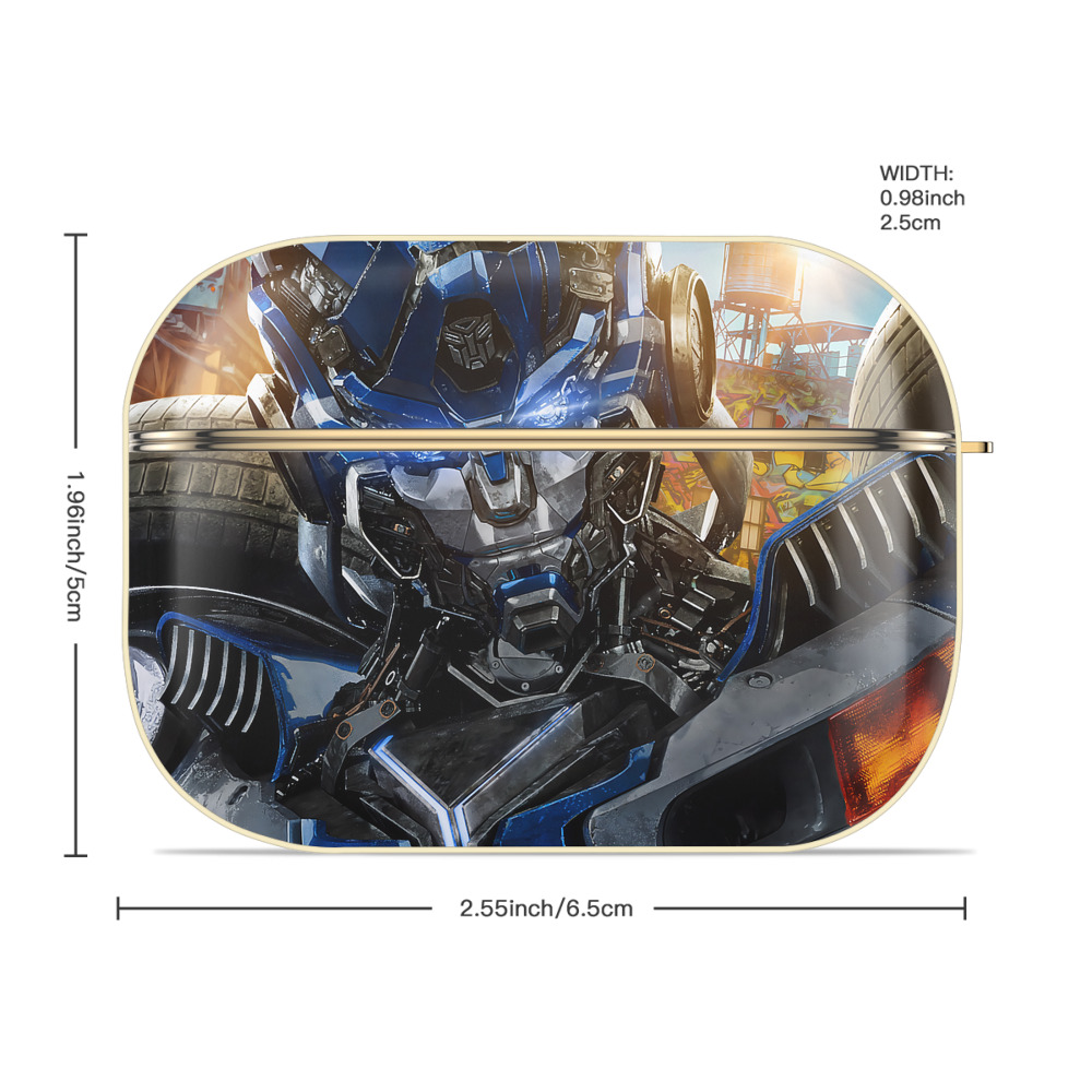 Transformers トランスフォーマー 【AirPods Pro用】ハードシェル保護ケース｜耐衝撃・防指紋・カラビナ付き商品仕様