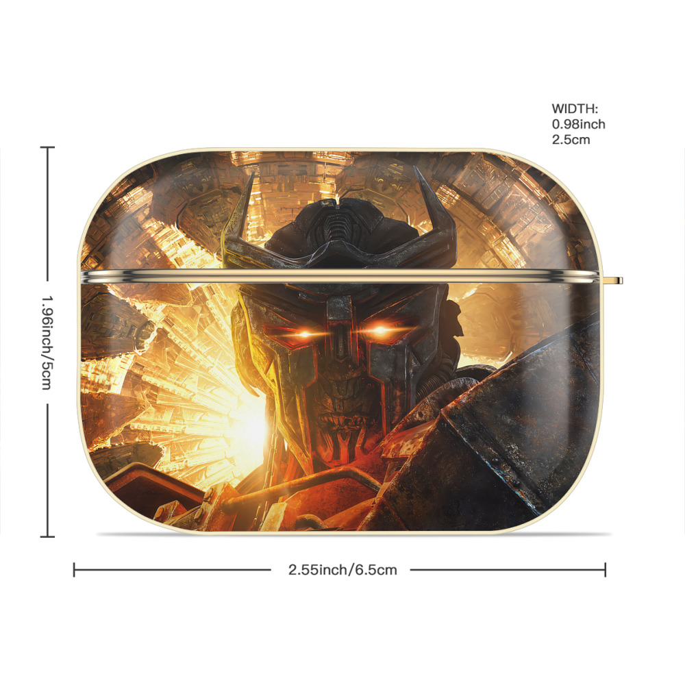 Transformers トランスフォーマー 【AirPods Pro用】ハードシェル保護ケース｜耐衝撃・防指紋・カラビナ付き商品仕様