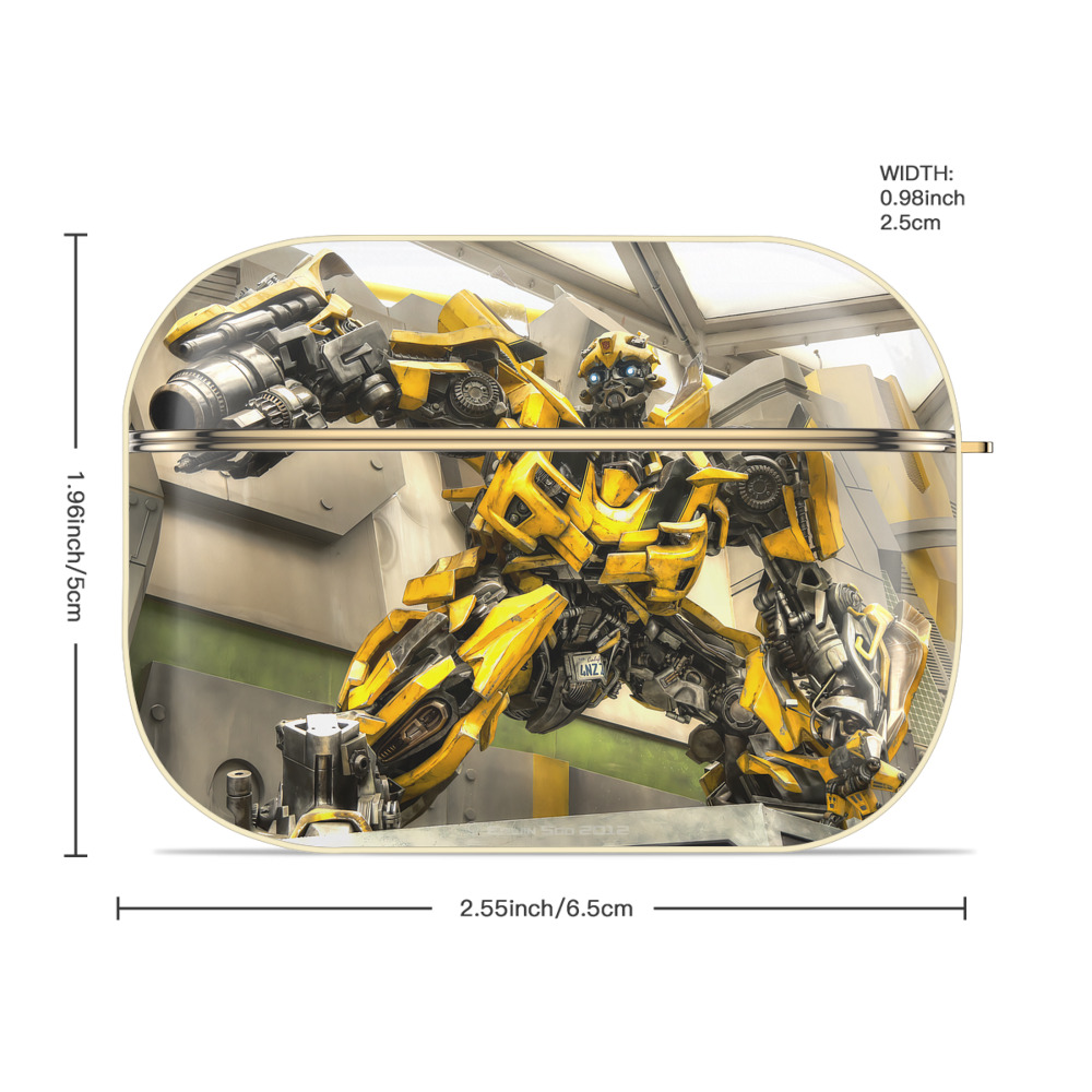 Transformers トランスフォーマー 【AirPods Pro用】ハードシェル保護ケース｜耐衝撃・防指紋・カラビナ付き商品仕様