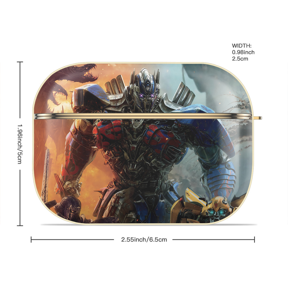 Transformers トランスフォーマー 【AirPods Pro用】ハードシェル保護ケース｜耐衝撃・防指紋・カラビナ付き商品仕様