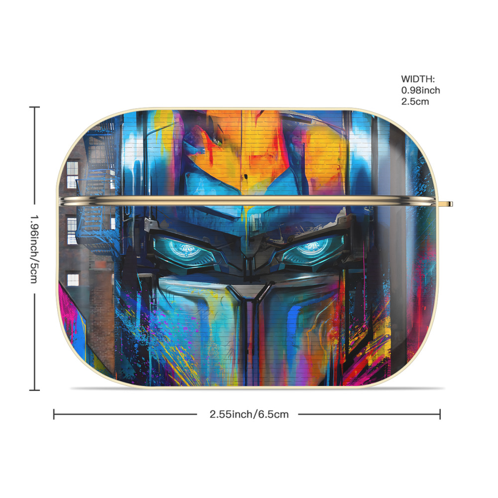 Transformers トランスフォーマー 【AirPods Pro用】ハードシェル保護ケース｜耐衝撃・防指紋・カラビナ付き商品仕様
