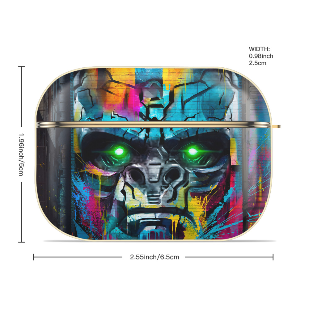Transformers トランスフォーマー 【AirPods Pro用】ハードシェル保護ケース｜耐衝撃・防指紋・カラビナ付き商品仕様