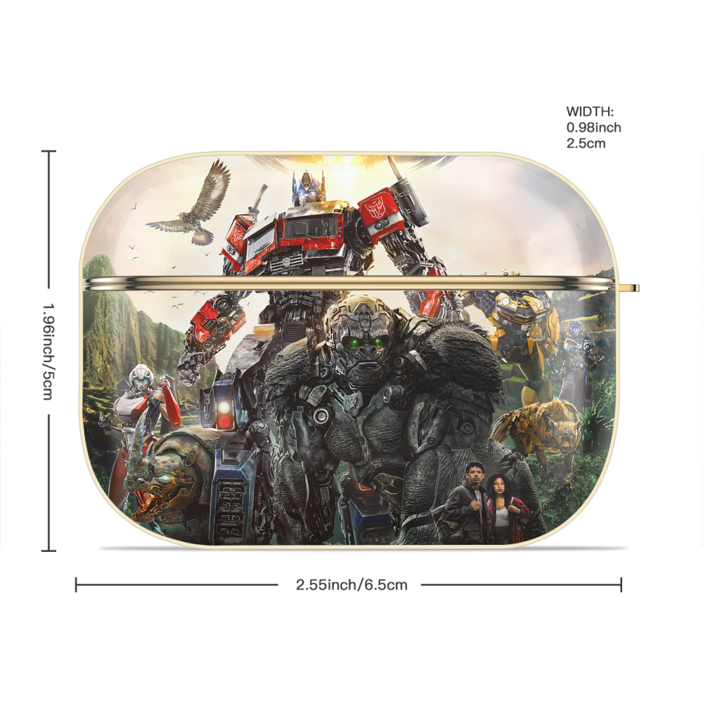 Transformers トランスフォーマー 【AirPods Pro用】ハードシェル保護ケース｜耐衝撃・防指紋・カラビナ付き商品仕様