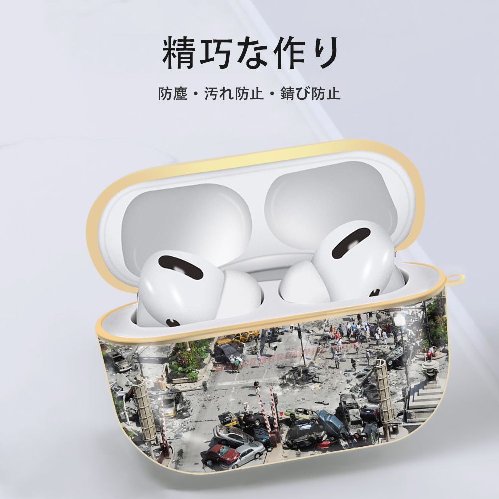 Transformers トランスフォーマー 【AirPods Pro用】ハードシェル保護ケース｜耐衝撃・防指紋・カラビナ付き商品仕様