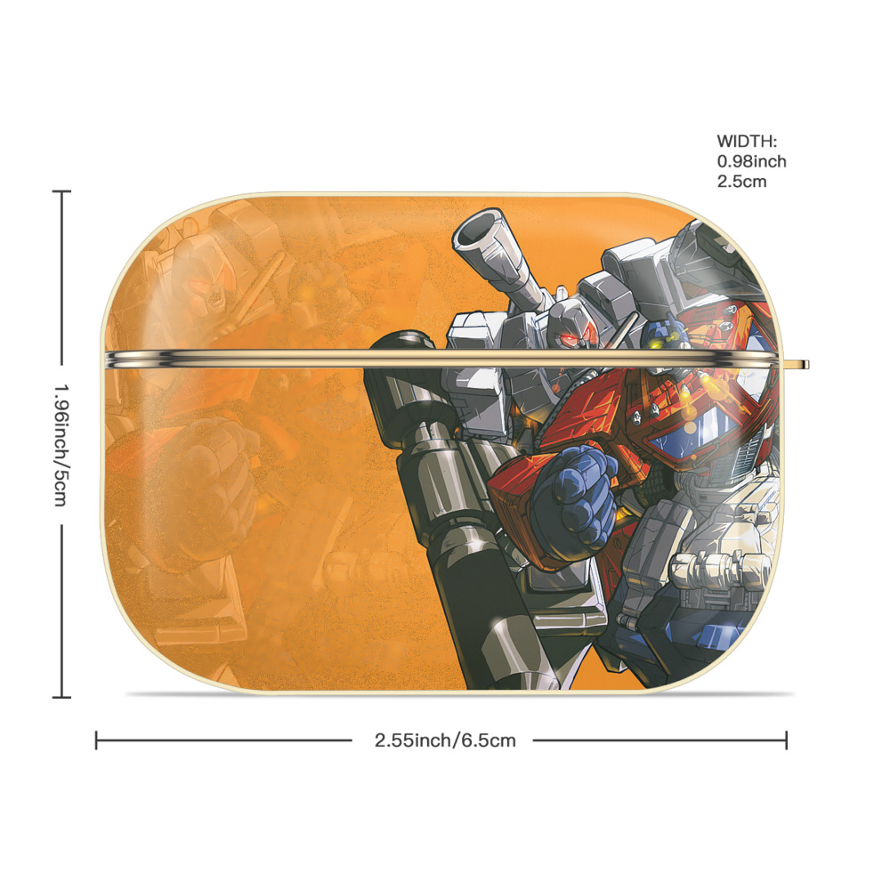 Transformers トランスフォーマー 【AirPods Pro用】ハードシェル保護ケース｜耐衝撃・防指紋・カラビナ付き商品仕様