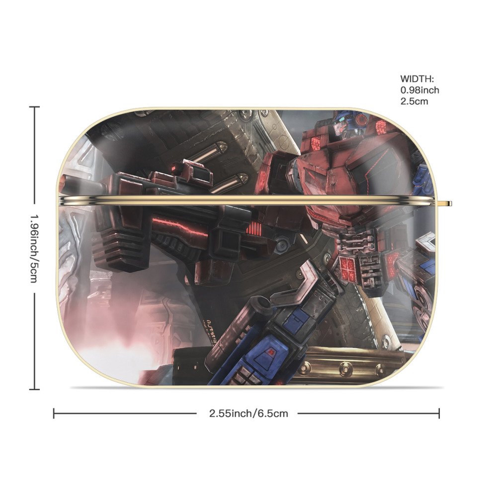 Transformers トランスフォーマー 【AirPods Pro用】ハードシェル保護ケース｜耐衝撃・防指紋・カラビナ付き商品仕様