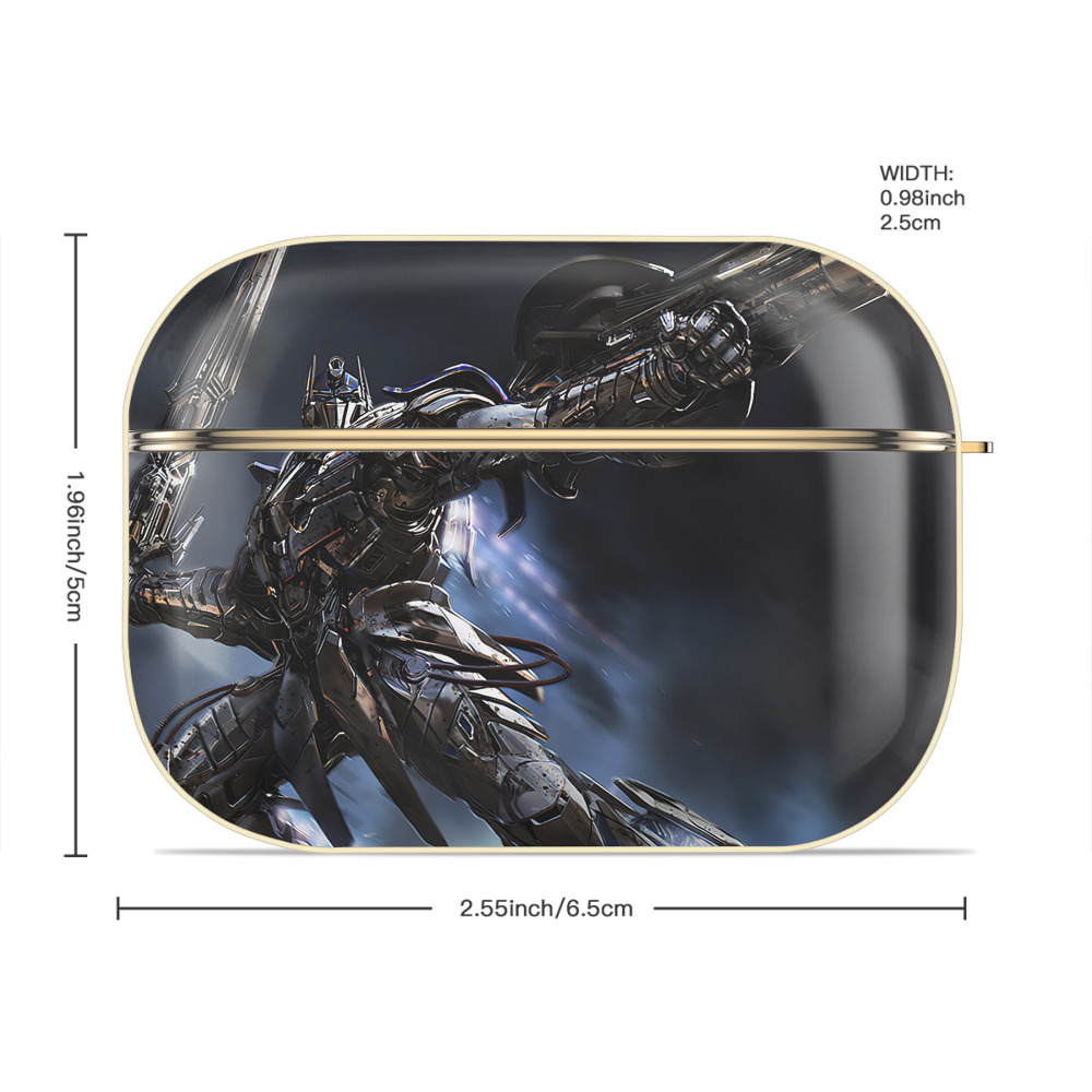 Transformers トランスフォーマー 【AirPods Pro用】ハードシェル保護ケース｜耐衝撃・防指紋・カラビナ付き商品仕様
