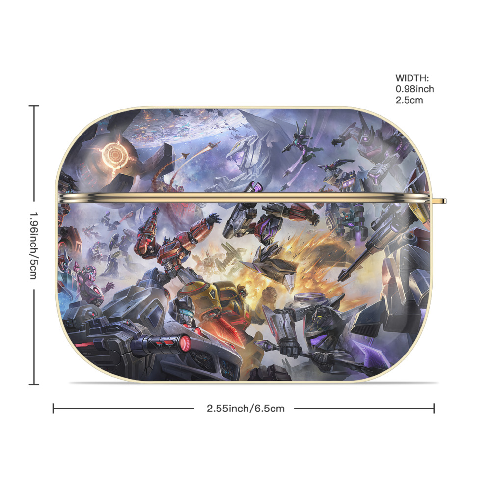 Transformers トランスフォーマー 【AirPods Pro用】ハードシェル保護ケース｜耐衝撃・防指紋・カラビナ付き商品仕様