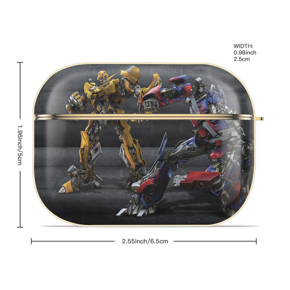 Transformers トランスフォーマー 【AirPods Pro用】ハードシェル保護ケース｜耐衝撃・防指紋・カラビナ付き商品仕様