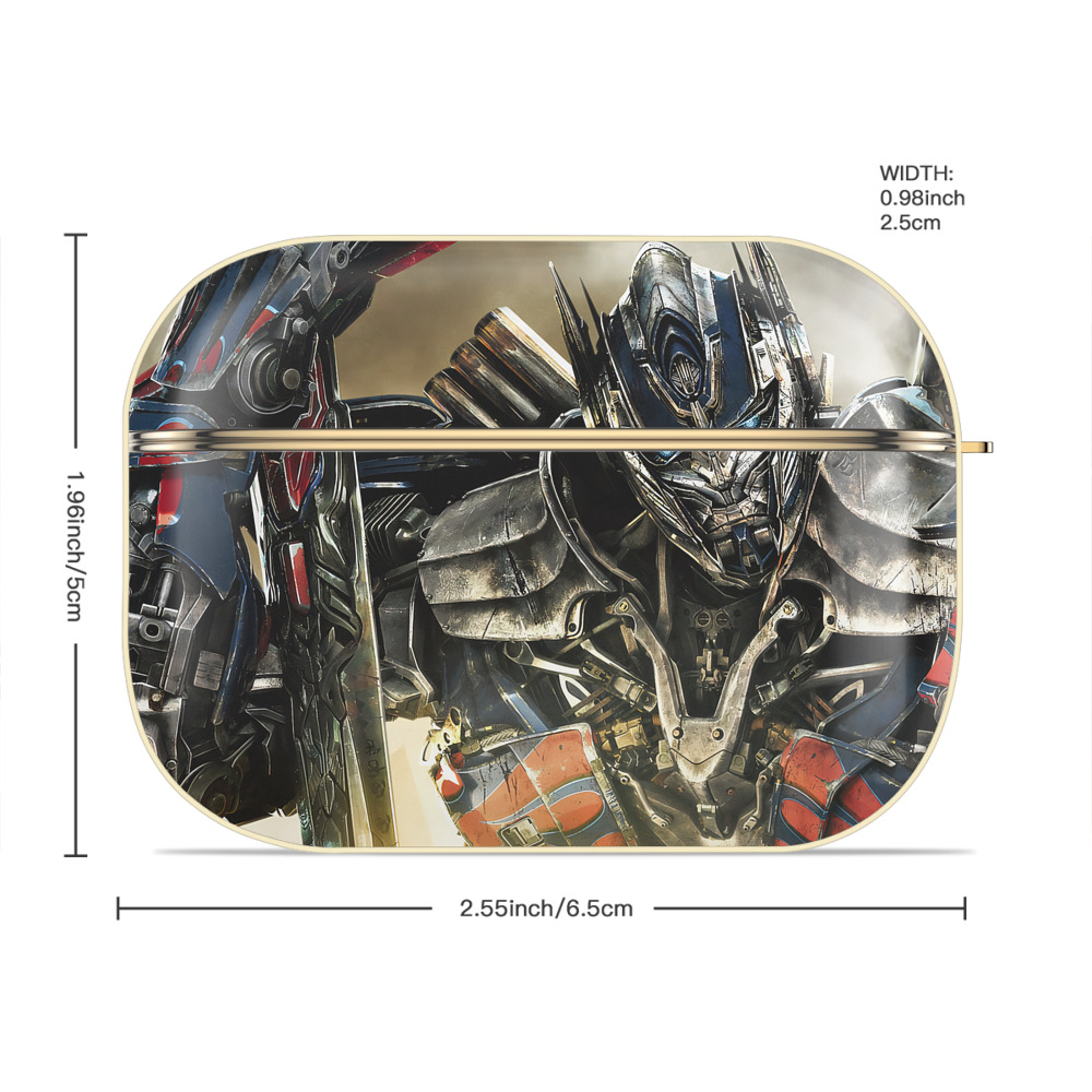 Transformers トランスフォーマー 【AirPods Pro用】ハードシェル保護ケース｜耐衝撃・防指紋・カラビナ付き商品仕様