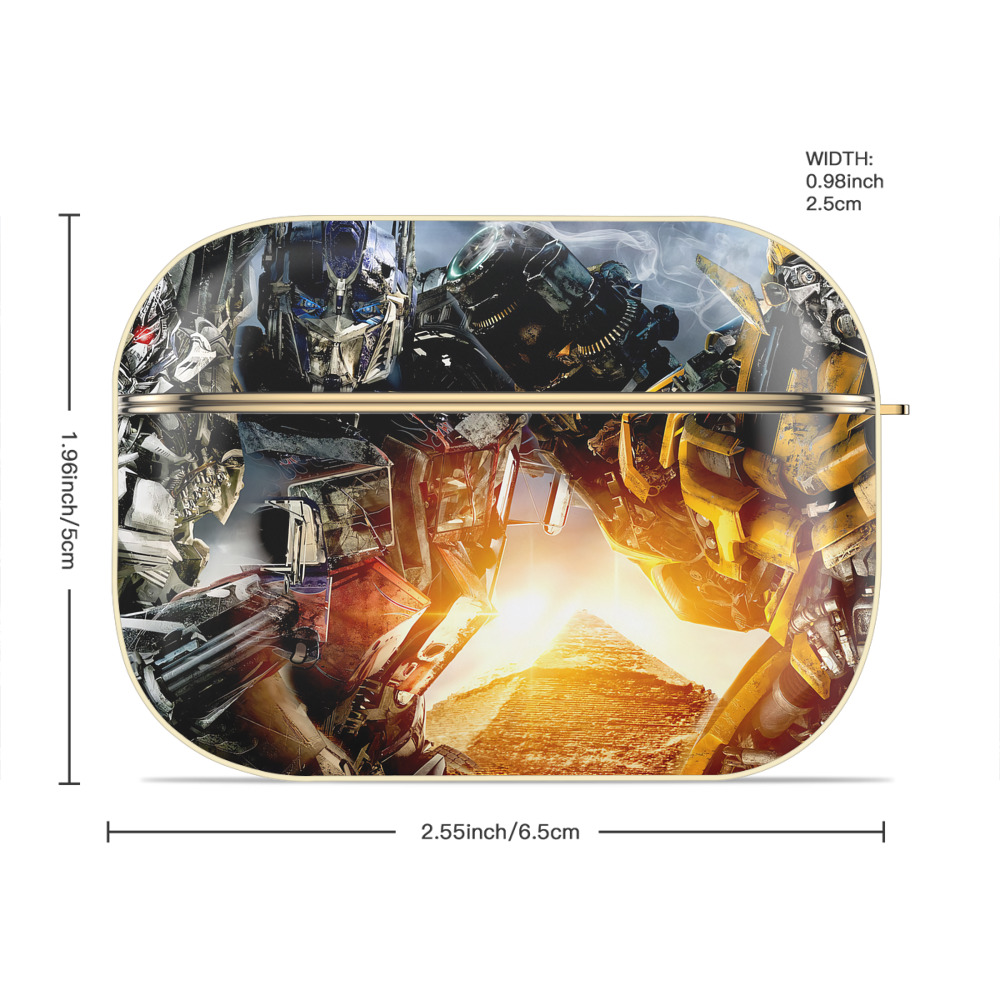 Transformers トランスフォーマー 【AirPods Pro用】ハードシェル保護ケース｜耐衝撃・防指紋・カラビナ付き商品仕様