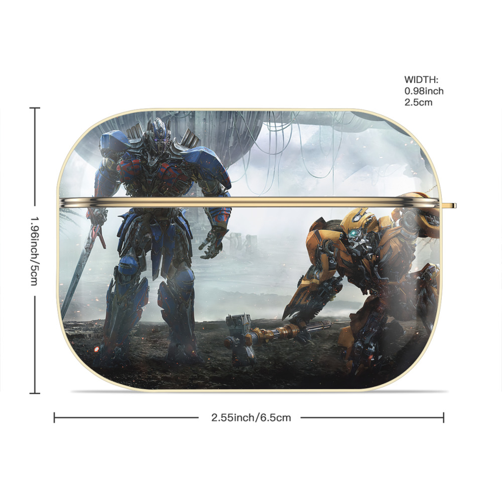 Transformers トランスフォーマー 【AirPods Pro用】ハードシェル保護ケース｜耐衝撃・防指紋・カラビナ付き商品仕様