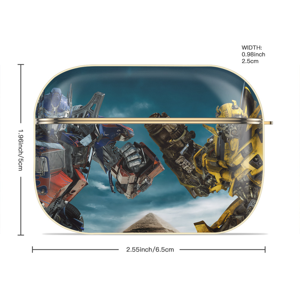 Transformers トランスフォーマー 【AirPods Pro用】ハードシェル保護ケース｜耐衝撃・防指紋・カラビナ付き商品仕様