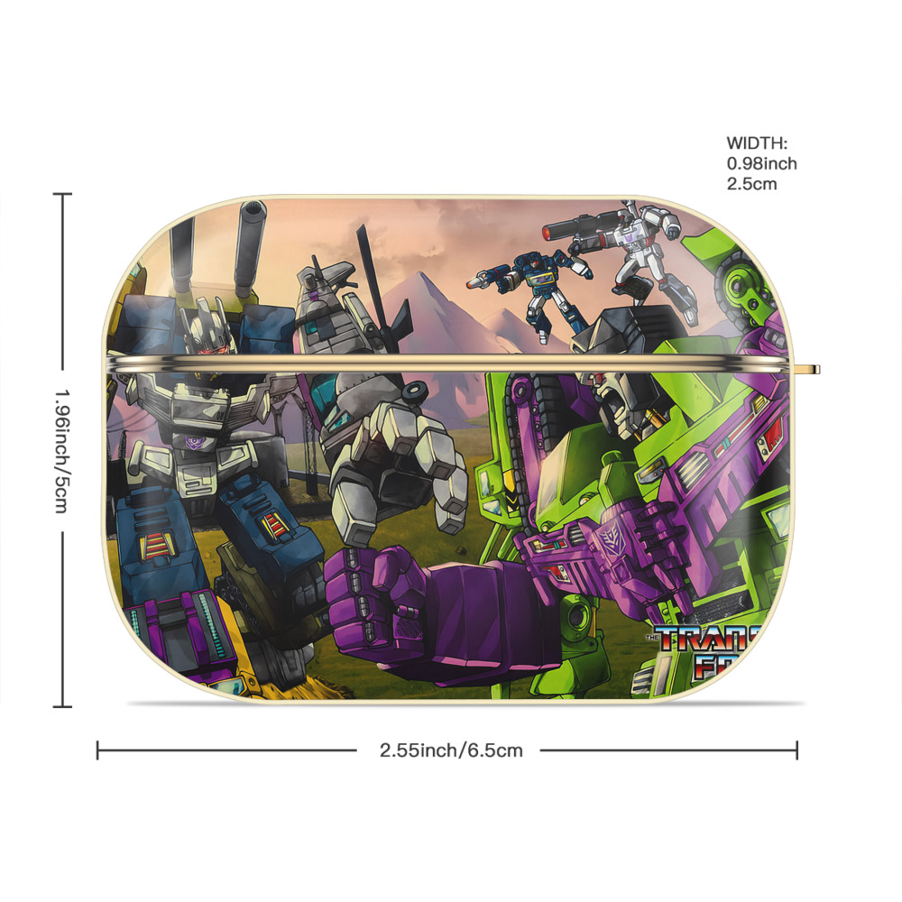 Transformers トランスフォーマー 【AirPods Pro用】ハードシェル保護ケース｜耐衝撃・防指紋・カラビナ付き商品仕様