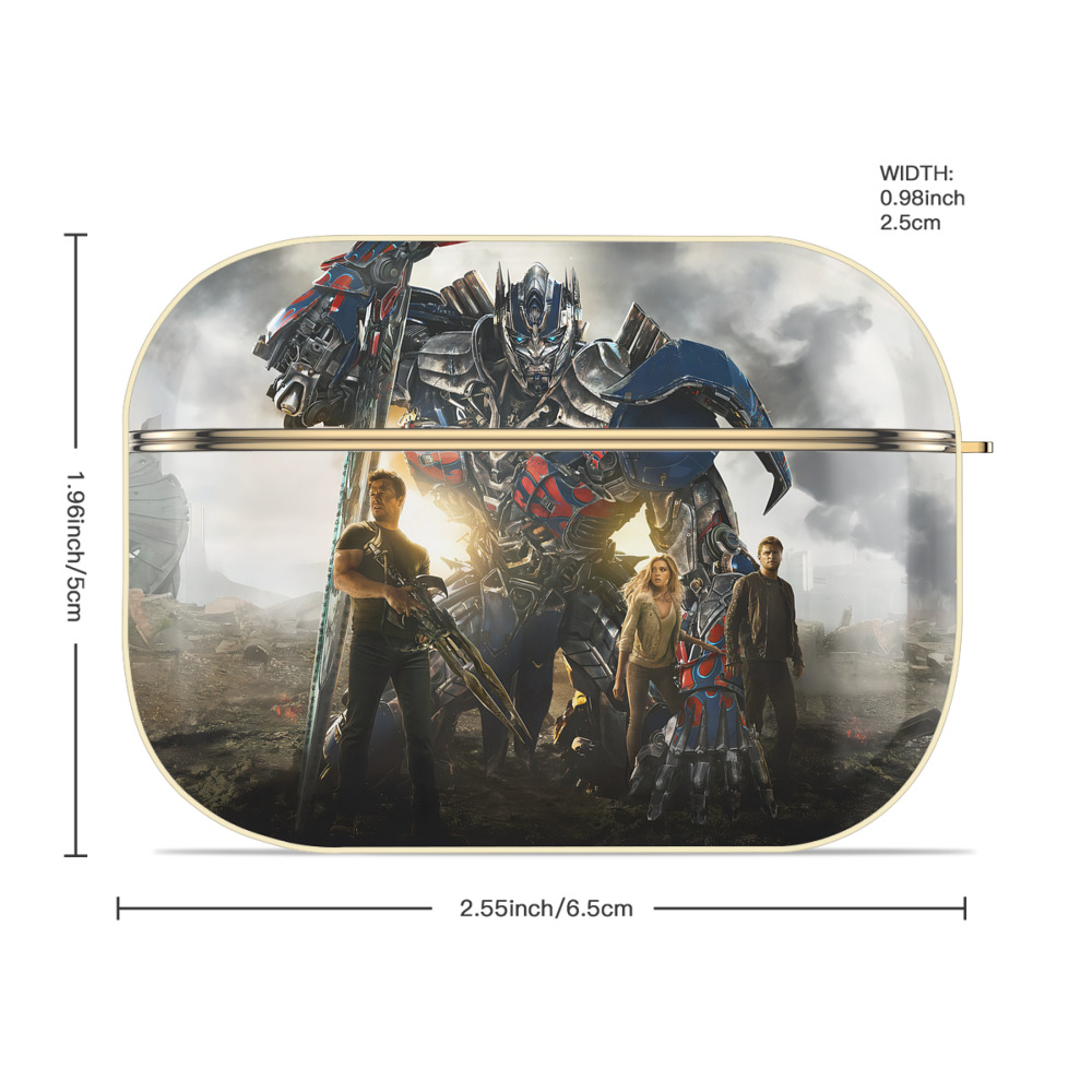 Transformers トランスフォーマー 【AirPods Pro用】ハードシェル保護ケース｜耐衝撃・防指紋・カラビナ付き商品仕様