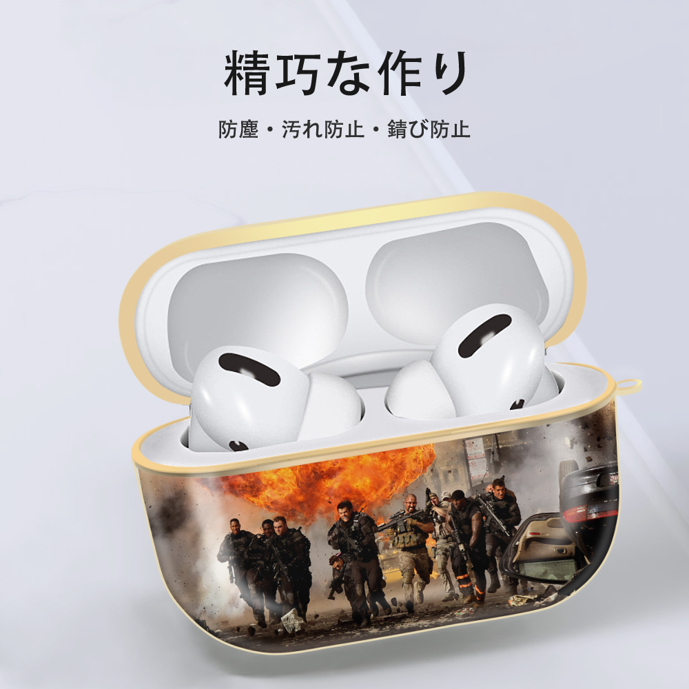 Transformers トランスフォーマー 【AirPods Pro用】ハードシェル保護ケース｜耐衝撃・防指紋・カラビナ付き商品仕様