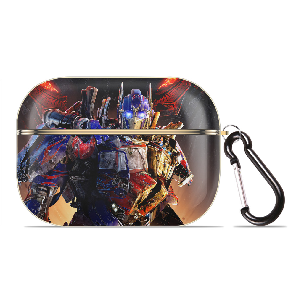 （画像用） Transformers トランスフォーマー 【AirPods Pro用】ハードシェル保護ケース｜耐衝撃・防指紋・カラビナ付き商品仕様