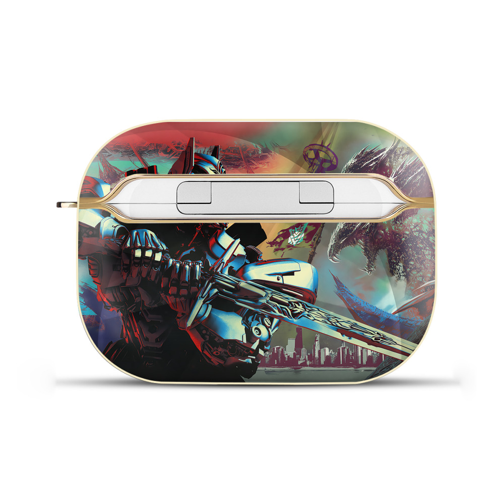 （画像用） Transformers トランスフォーマー 【AirPods Pro用】ハードシェル保護ケース｜耐衝撃・防指紋・カラビナ付き商品仕様