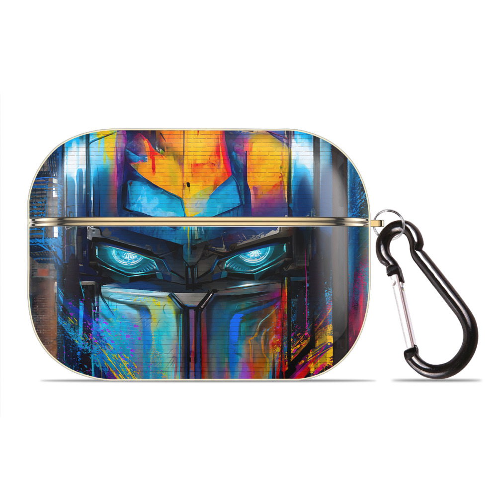 （画像用） Transformers トランスフォーマー 【AirPods Pro用】ハードシェル保護ケース｜耐衝撃・防指紋・カラビナ付き商品仕様